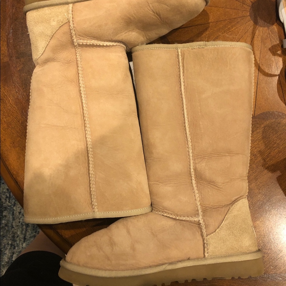 Cream Tall Uggs